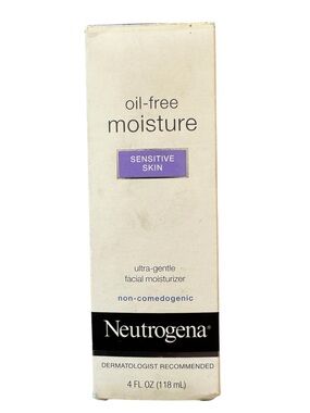 Neutrogena Oil-Free Moisture for Sensitive Skin Ultra-Gentle Facial Moisturizer